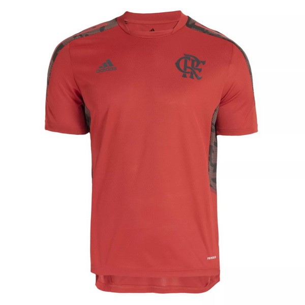 Trainingsshirt Flamengo 2021-2022 Rote Günstige Fußballtrikots